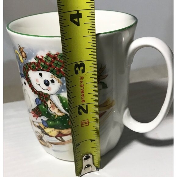 Springfield Fine Bone China Christmas Mug With Festive Snowman Children England - Picture 9 of 9